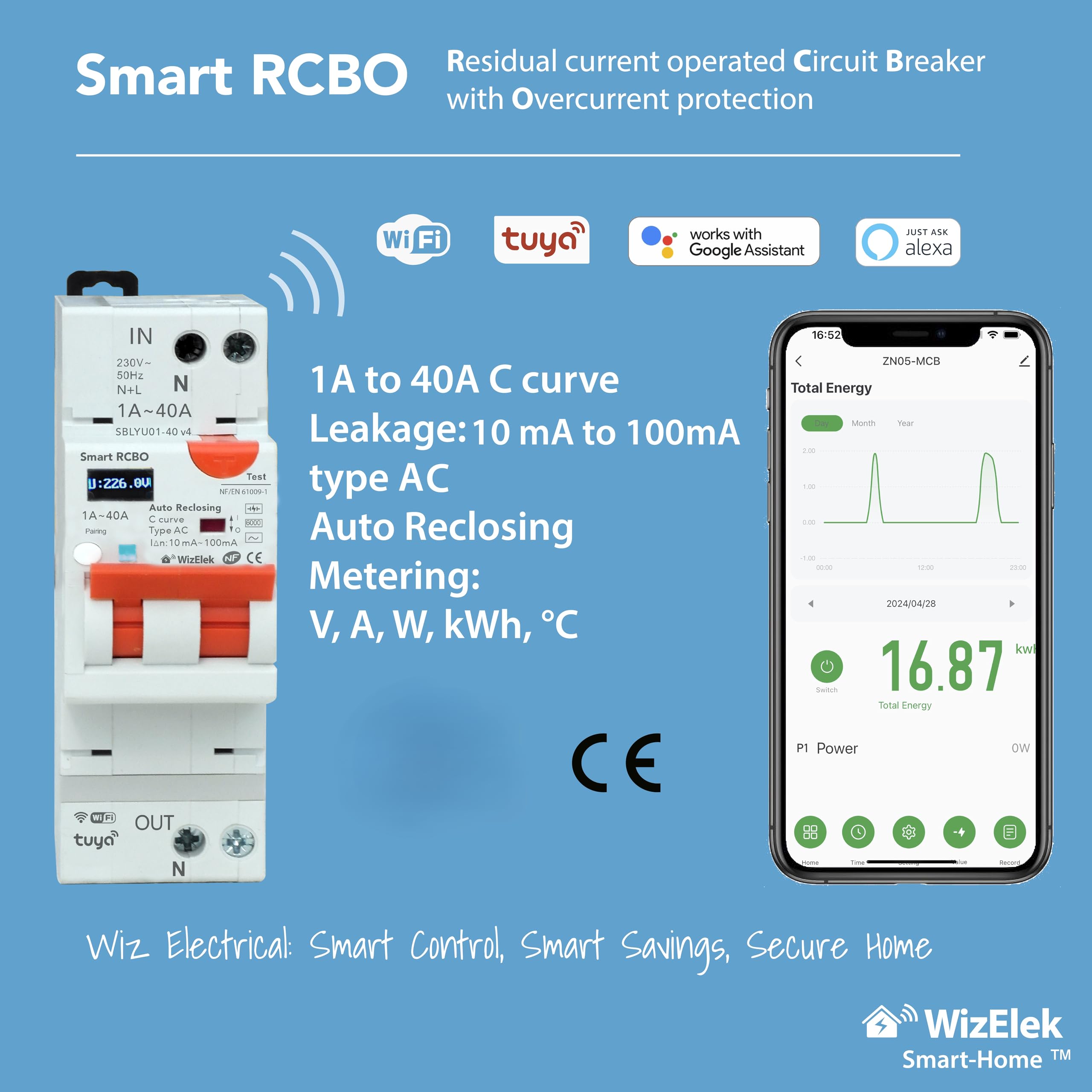 Connected RCBO 1–40 A Wi-Fi (v4) — photo 4