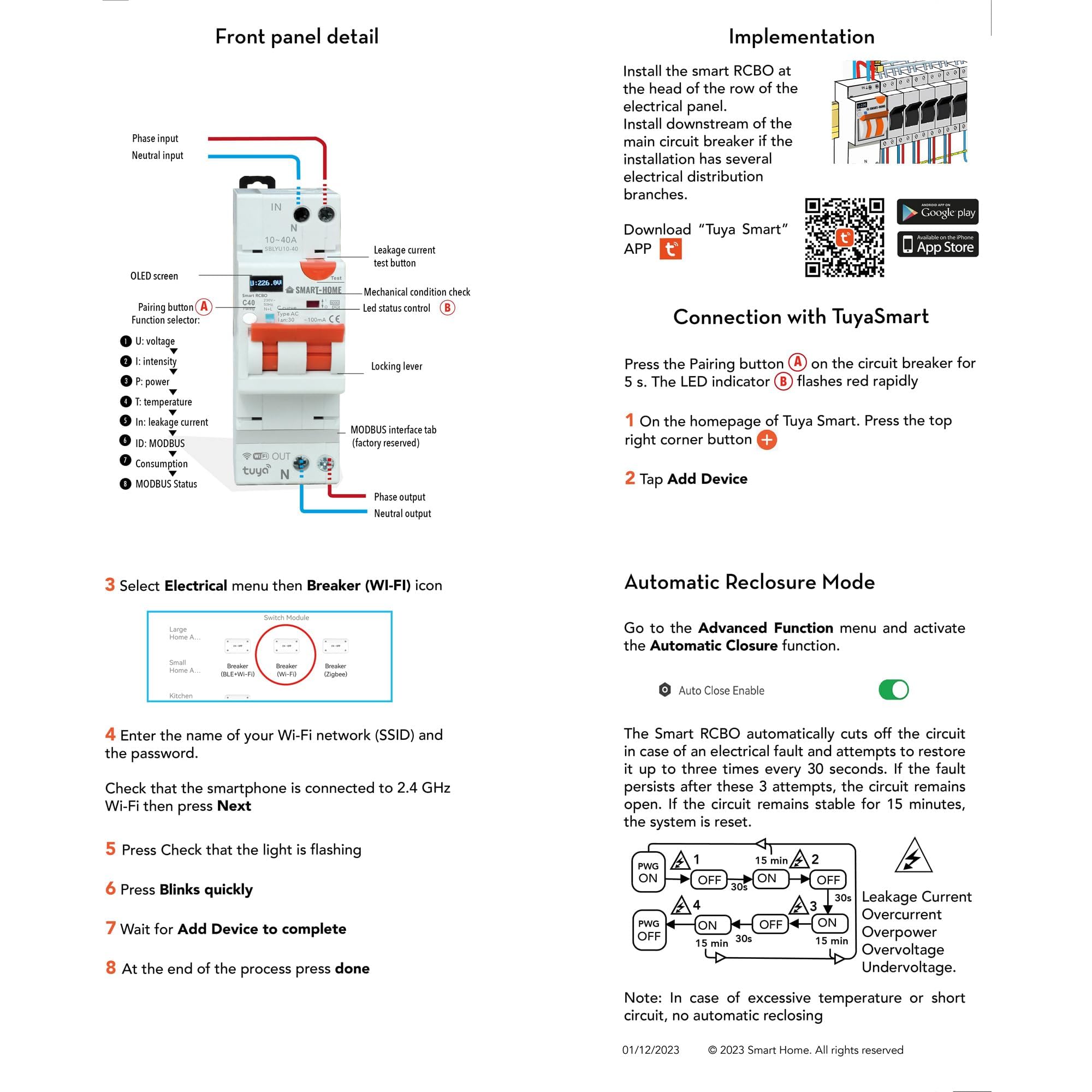 Connected RCBO 1–40 A Wi-Fi (v4) — photo 7