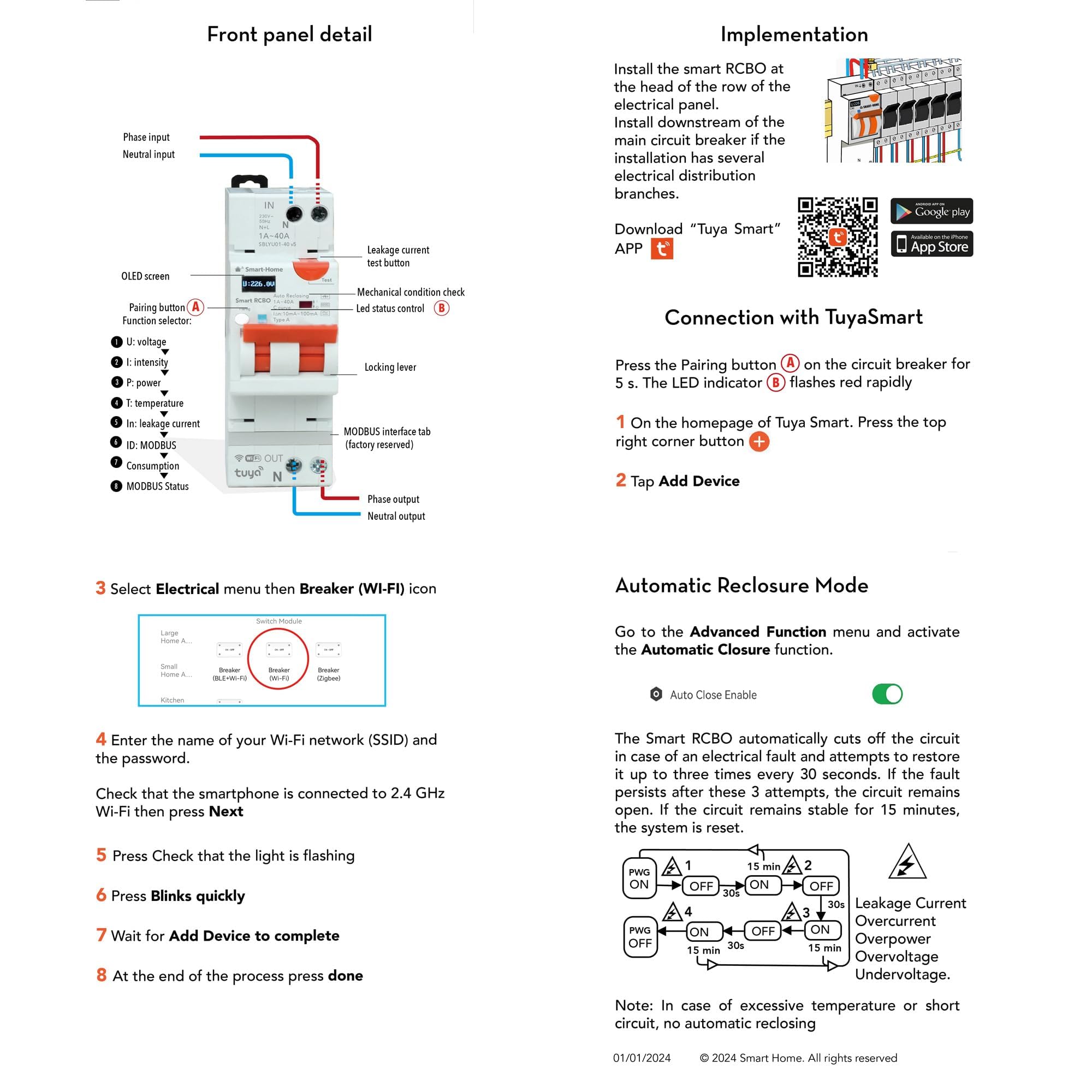 Connected RCBO 1–40 A Wi-Fi (v5) — photo 6